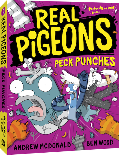 Real Pigeons Peck Punches book cover