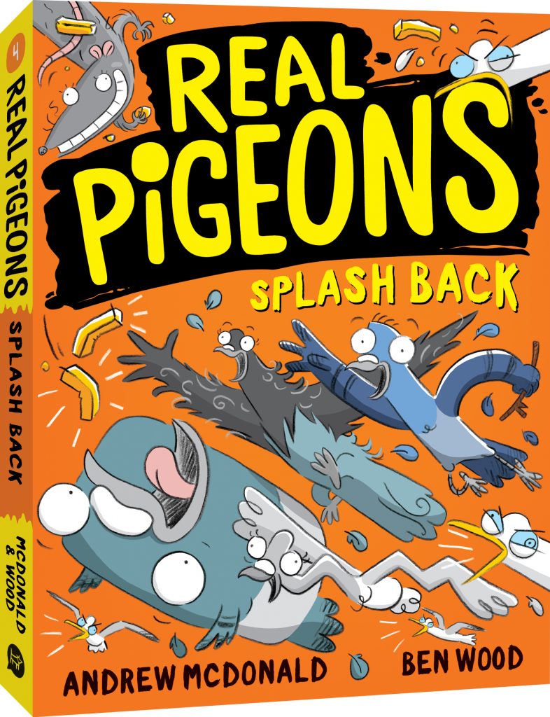 Real Pigeons Splash Back book cover