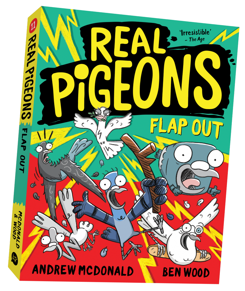 Real Pigeons Flap Out book cover